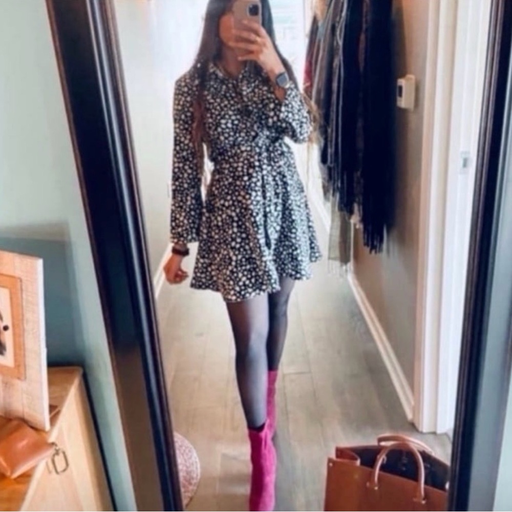 Banana Republic Black and White Dress • 4P